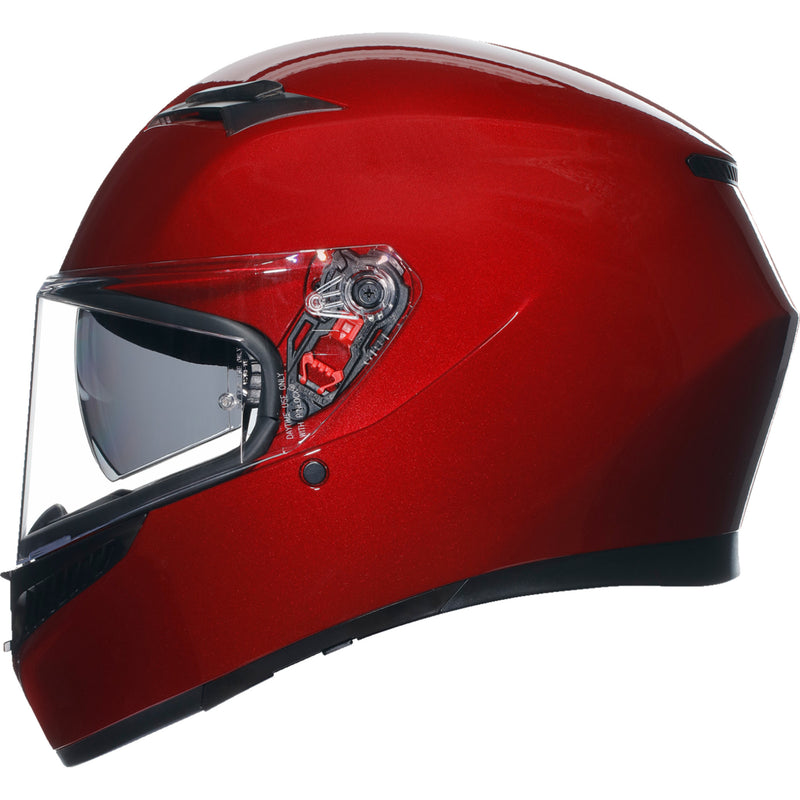 AGV 0101-15535 2118381004016S K3 Mono Helmet K3 Helmet - Competizione Red - Small