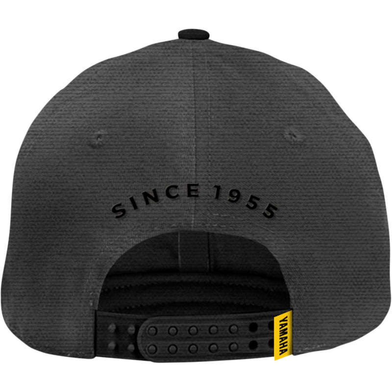 YAMAHA APPAREL 2501-3913 NP21A-H2691 Yamaha Curved Bill Hat Yamaha Vintage Patch Hat - Gray