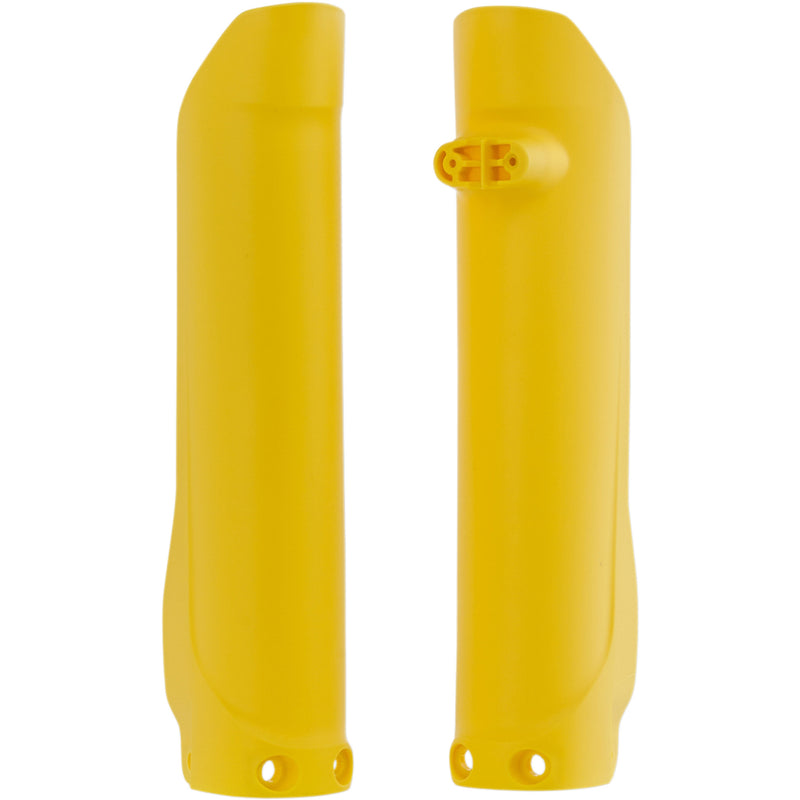 ACERBIS 0412-0394 2470680005 Replacement Fork Covers for KTM/Husqvarna — Fork Lower Fork Covers for Inverted Forks - Yellow