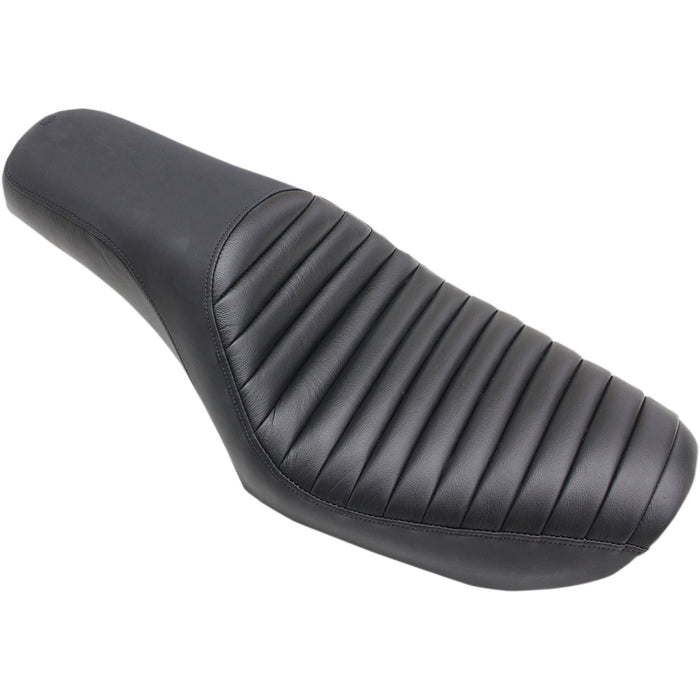 SADDLEMEN 0803-0477 804-04-148 Profiler™ Tuck-n-Roll Seat - Black - FXD '04-'05