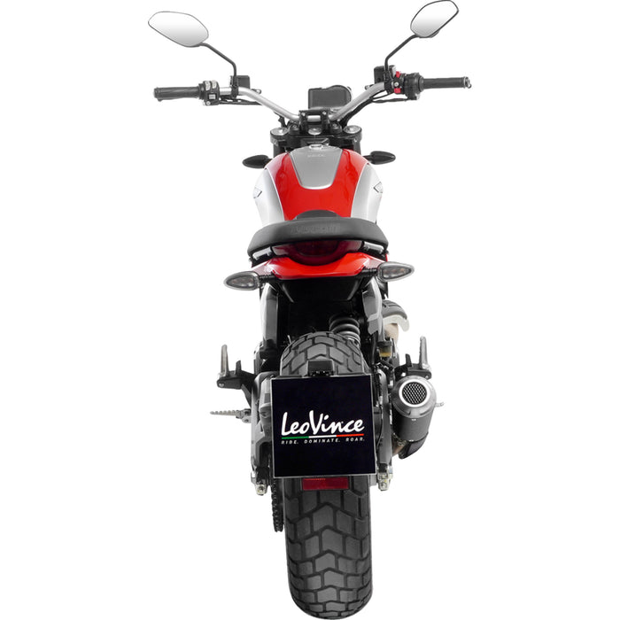 LEOVINCE 1811-4642 15266C LV-10 Slip-On Muffler carbon fiber