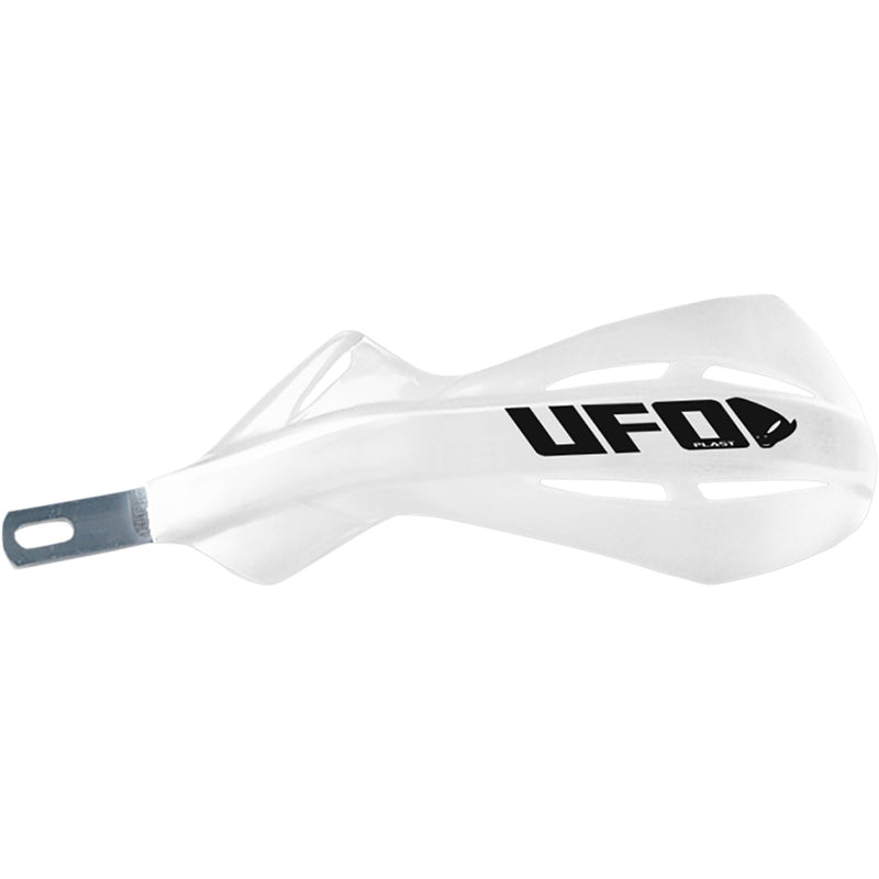 UFO 0635-0317 PM01632-041 Handguards with Aluminum Insert for 7/8" Handlebars Handguards w/ Aluminum - White