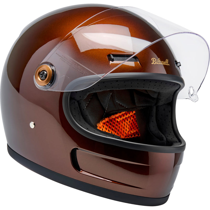 BILTWELL Gringo SV Helmet Metallic - Whiskey