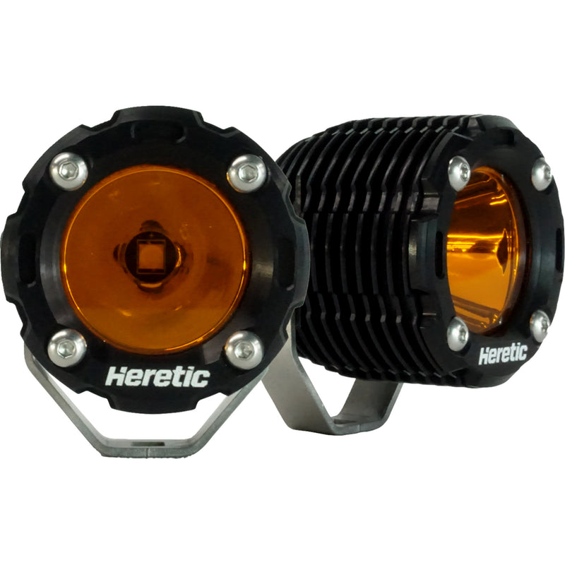HERETIC 2001-2768 52014 LED Light Pod Light Pod - Amber - Flood