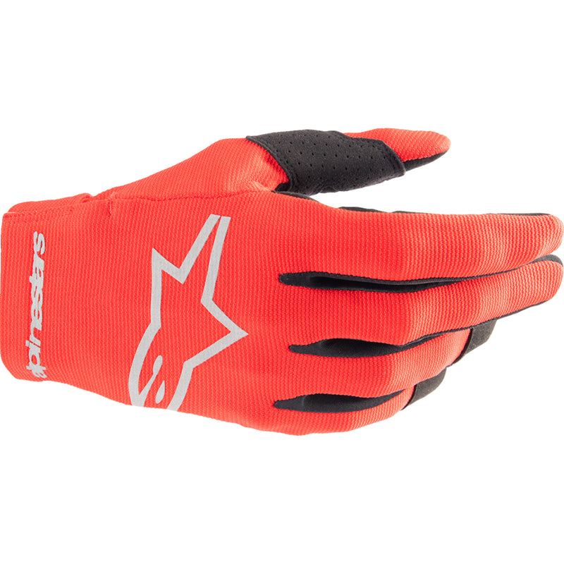 ALPINESTARS Youth Radar Gloves Mars - Red/Silver