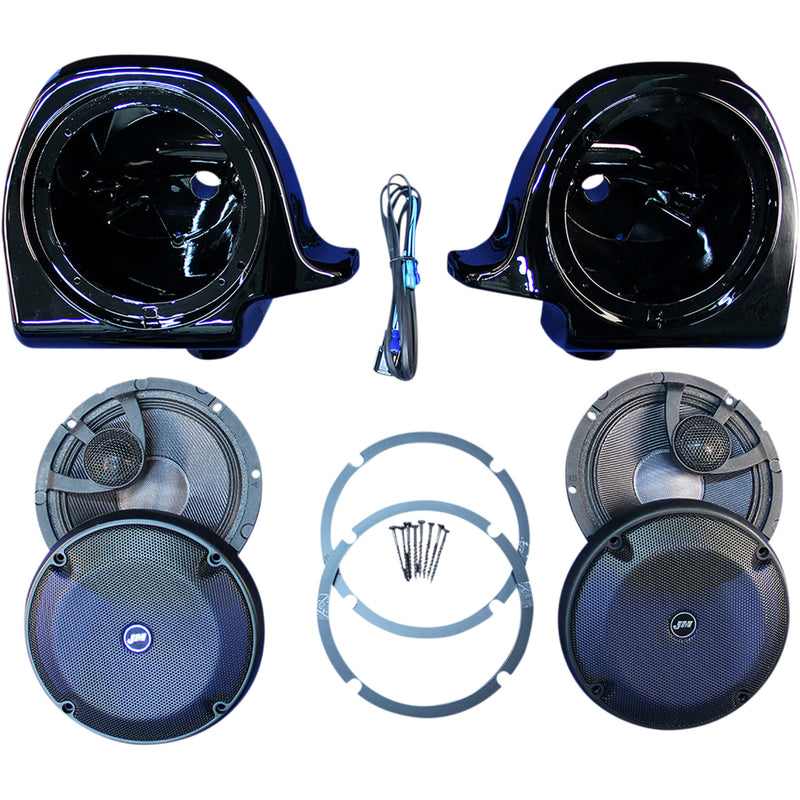 J & M Speaker Kit - HL13-6582TW-XRP For Harley Touring 2006-2013