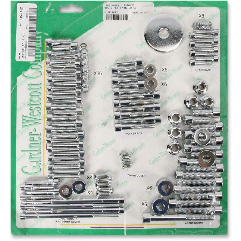 Gardner-Westcott Bolt Kit - P-96-77 For Harley Touring 2007-2008