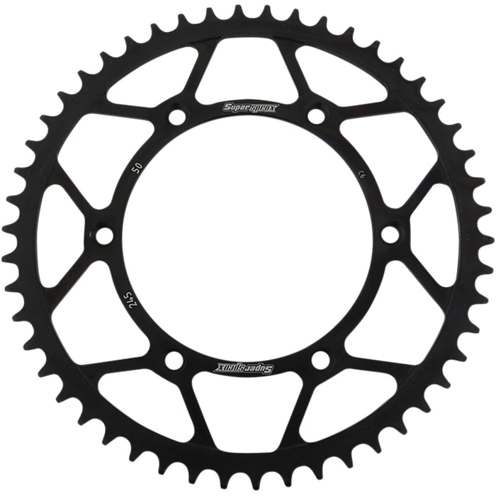 SUPERSPROX 1210-1893 RFE-245-50-BLK Steel Rear Sprocket 50 tooth