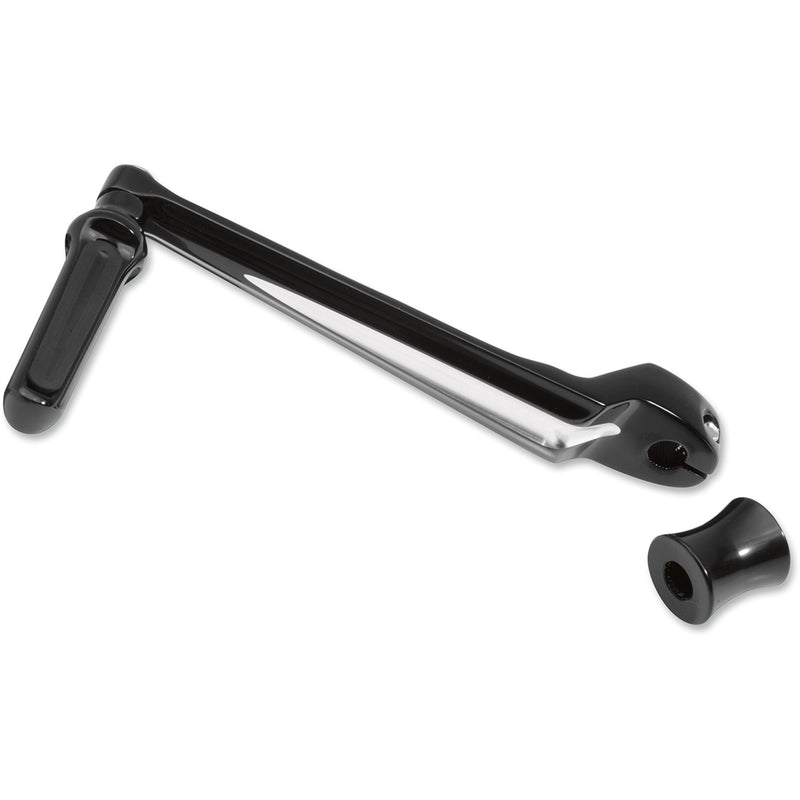 Performance Machine (pm) Contour Shift Lever - 0034-1080-BM For Harley Motorcycles 1984-2020