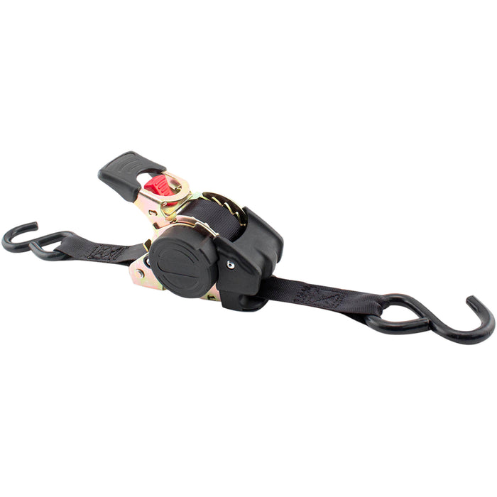 ERICKSON 3920-0420 34415 Retractable Ratcheting Tie-Downs Retractable Ratchet Tie-Downs - 10' - Black