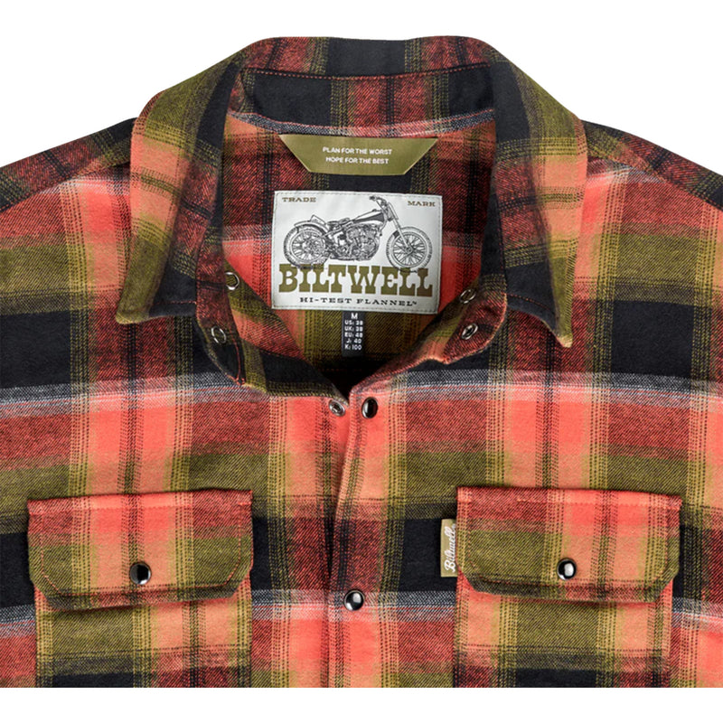 BILTWELL HI Test Flannel Shirt Rust
