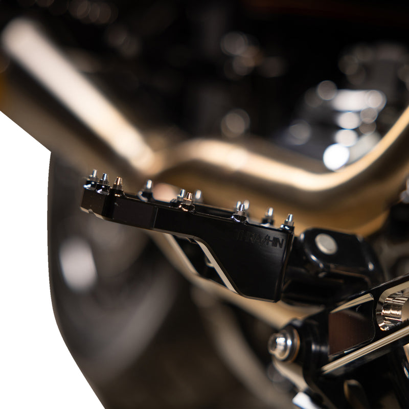 Thrashin Supply Co. Aggressor Footpegs - TSC-2022-1-D For Harley Motorcycles 1972-2025