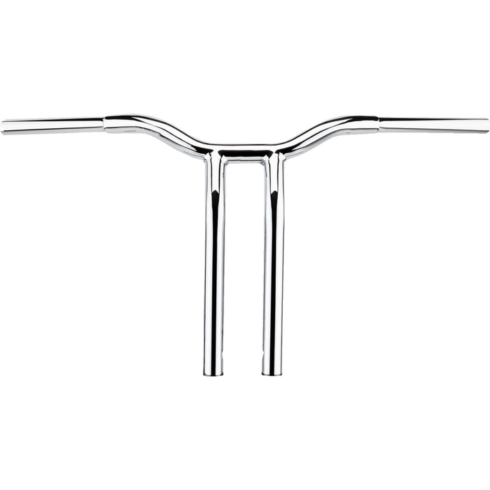LA CHOPPERS 0601-6709 LA-7369-14 One-Piece Kage Fighter Handlebar - Pullback - 14" x 1-1/4" - Chrome