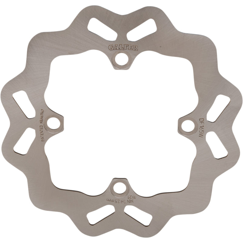 Galfer Wave® Brake Rotor - DF165W For Kawasaki Dirt Bikes 1991-2023 | Suzuki RM 80 / 85L / RM 85 / RM85L 1990-2004