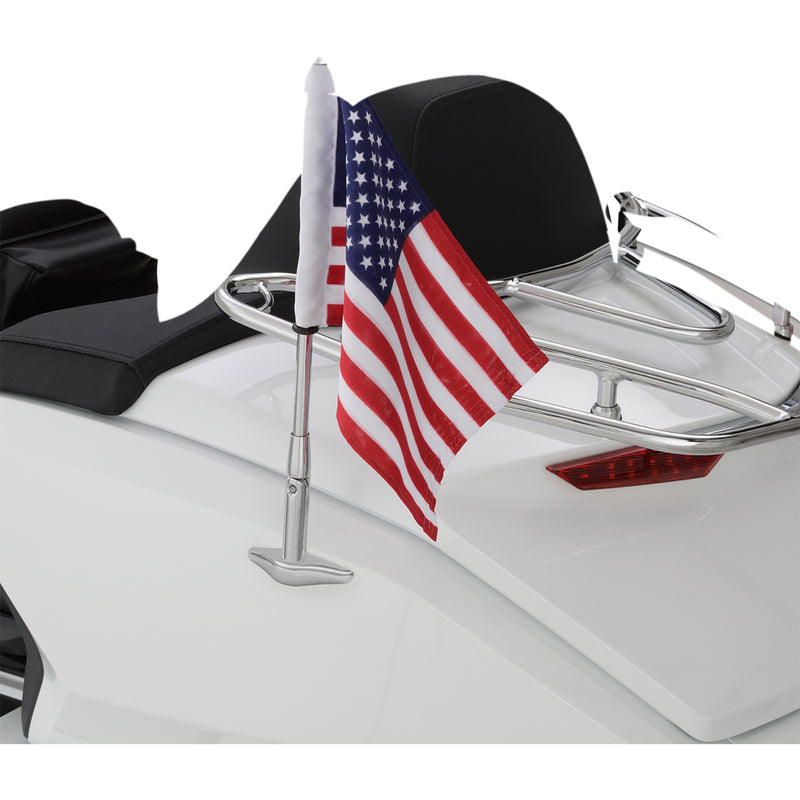 Show Chrome Flag Pole - 52-965 Honda Gold Wing 2018-2020