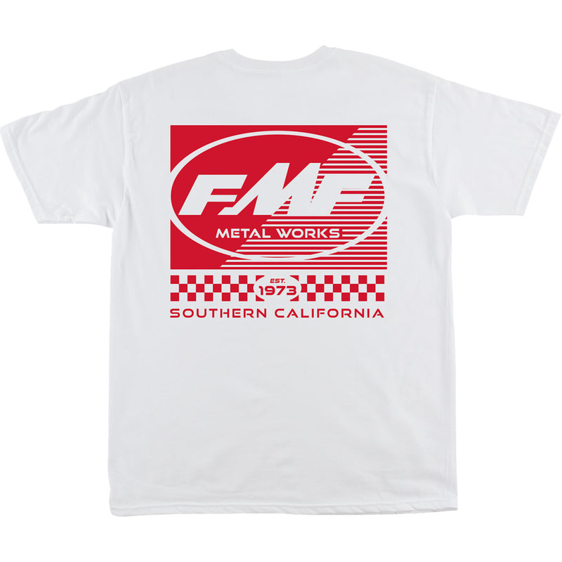 FMF 3030-24782 HO24118901WHTLG Metal Works Supply T-Shirt white - large