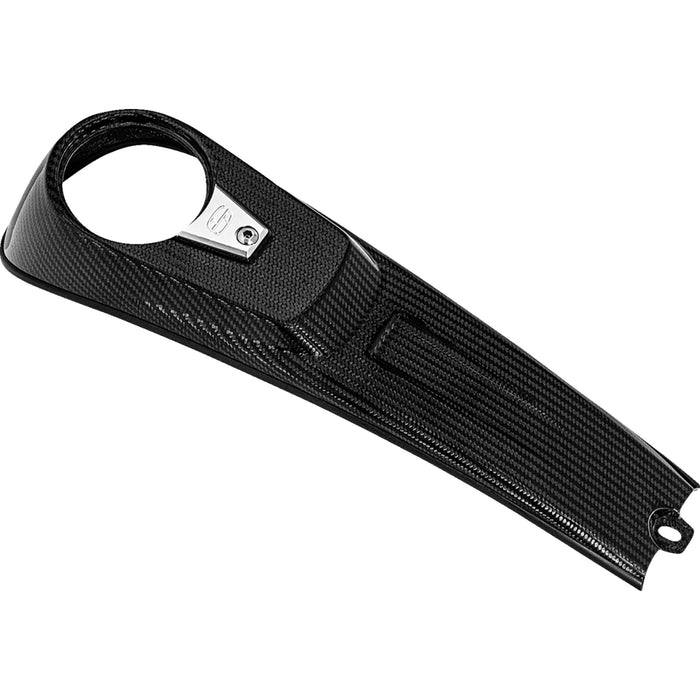 SADDLEMEN 2201-0302 CF-822-29-001 Carbon Fiber Dash Panel For Touring Models Dash Panel - Center Fill - Carbon Fiber/Gloss