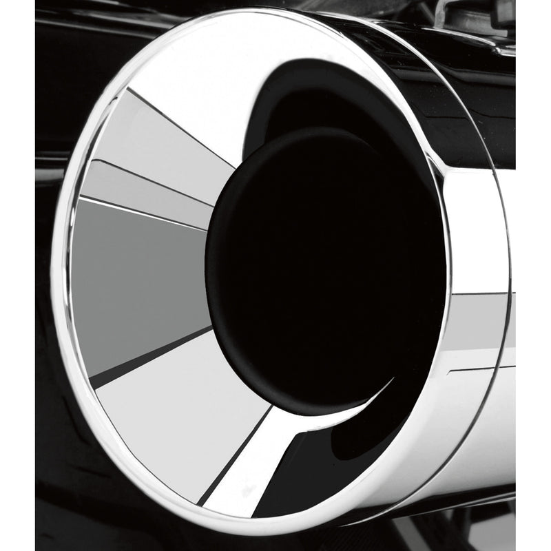 COBRA 1860-0525 PT-1004P 4" Billet Exhaust Tip 4" Billet Tip - Straight End Cap