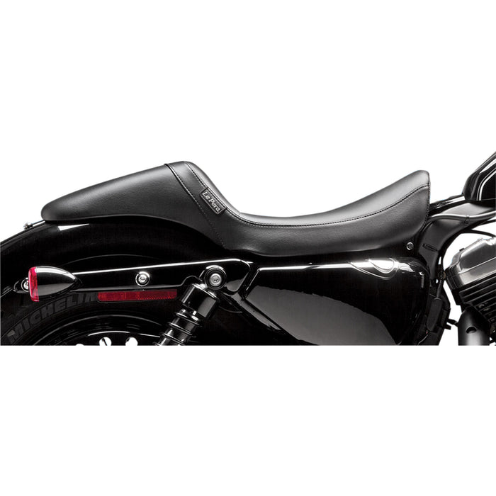 LE PERA 0804-0589 LF-542DLS Daytona Sport Daddy Long Legs Seat - Smooth - Black - XL '04-'22