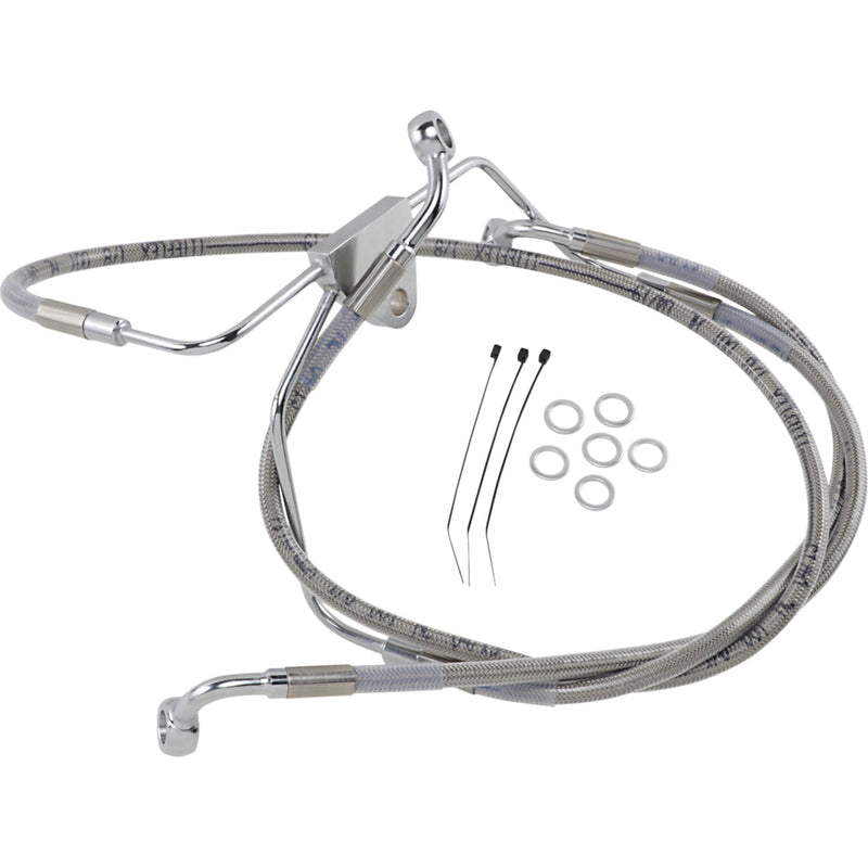 Drag Specialties Brake Line For Harley Touring 1996-2007