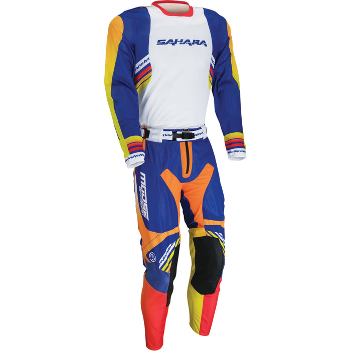 MOOSE OFFROAD Sahara Pants Blue/Orange - US