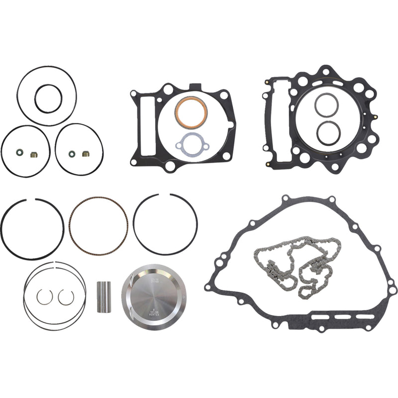 Vertex Top End Piston Kit - VTKTC23623B Yamaha Grizzly / 700FI Rhino 4x4 / YXR700F Rhino 700 2007-2013