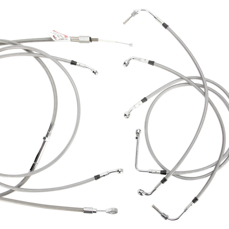 Burly Brand Complete Cable Kit - B30-1104 For Harley Touring 2008-2013