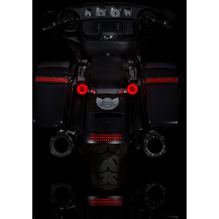 CUSTOM DYNAMICS 2020-1603 PB-RR-JAE ProBEAM® Red LED Turn Signals with Red Lenses - Rear Turn Signal Insert - JAE Bases - Red