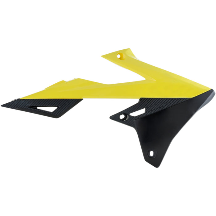 ACERBIS 0520-2401 2686491017 Replacement Radiator Shrouds Radiator Shrouds - Yellow/Black