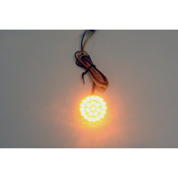CUSTOM DYNAMICS 2060-0258 GEN-125-A Universal LED Clusters 1.25" Universal LED Cluster - Amber