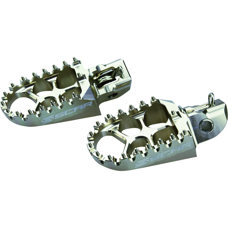 Scar Foot Pegs - S5511T For Husqvarna Dirt Bikes 2016-2024 | KTM Dirt Bikes 2016-2024 | Gas Gas Dirt Bikes 2021-2024