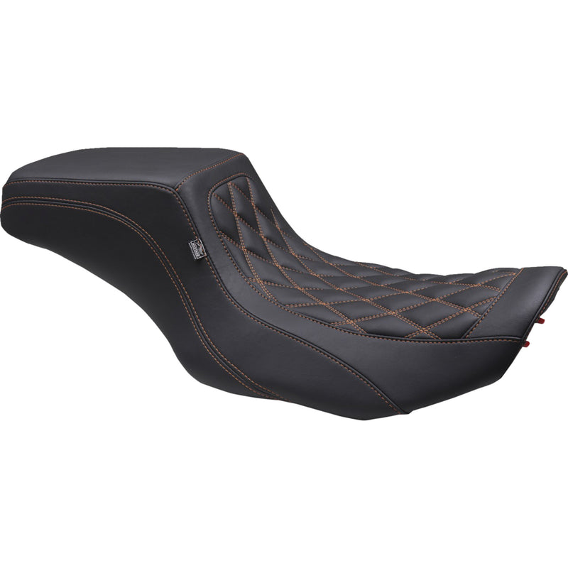 Mustang Squareback Seat - 88416MO For Harley Touring 2023-2026