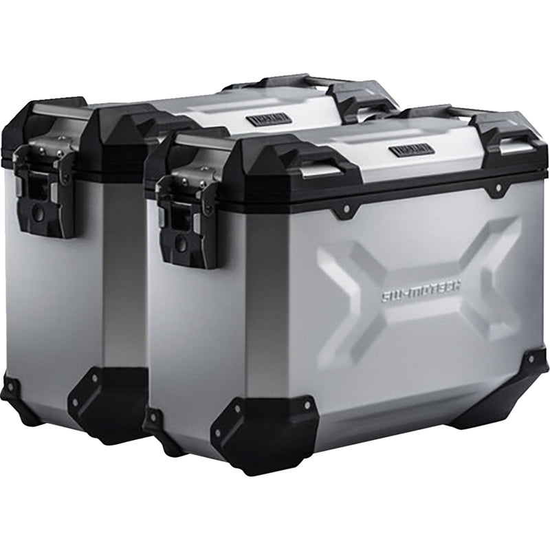 SW-MOTECH 3580-0396 KFT.07.094.70000/S TRAX ADV Aluminum Case System silver - bmw f 650 gs/g 650 gs '99-'15