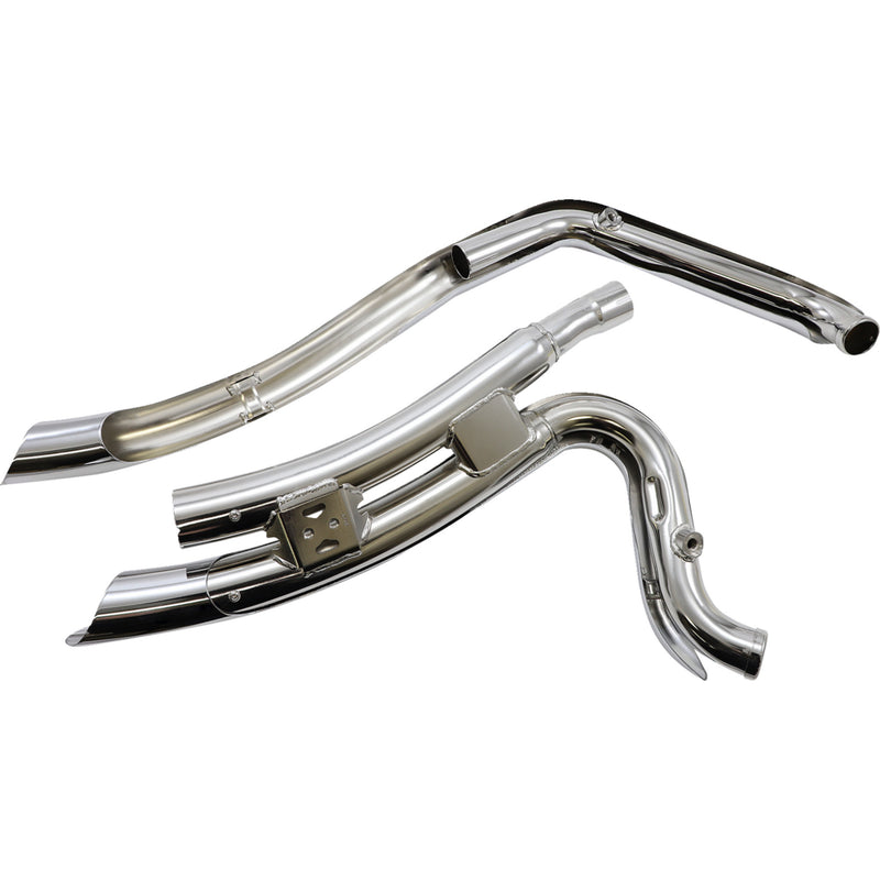 Cobra Short Swept 2-Into-2 Exhaust System - 6226 For Harley Breakout 2013-2017