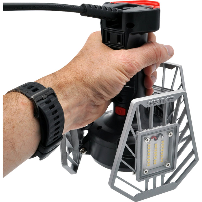 RISK RACING 3850-0610 00301 STKR® TRiLIGHT Shop Light V2 Shop Light - V2 Drop Light - 5000 Lumens - LED