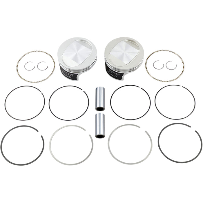 WISECO 0903-1560 K0207P2 Tracker Series™ Piston Kit Tracker™ Series Piston Kit - 3.895" - 88 Cubic Inch Bored to 95 Cubic Inch - +0.020" - Twin Cam