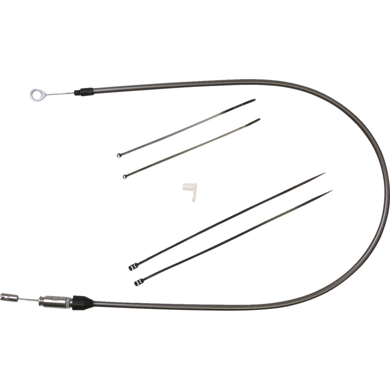 Magnum Shielding Black Pearl™ Quick Connect Upper Clutch Cable 34" - 4234HE For Harley Motorcycles 2018-2024