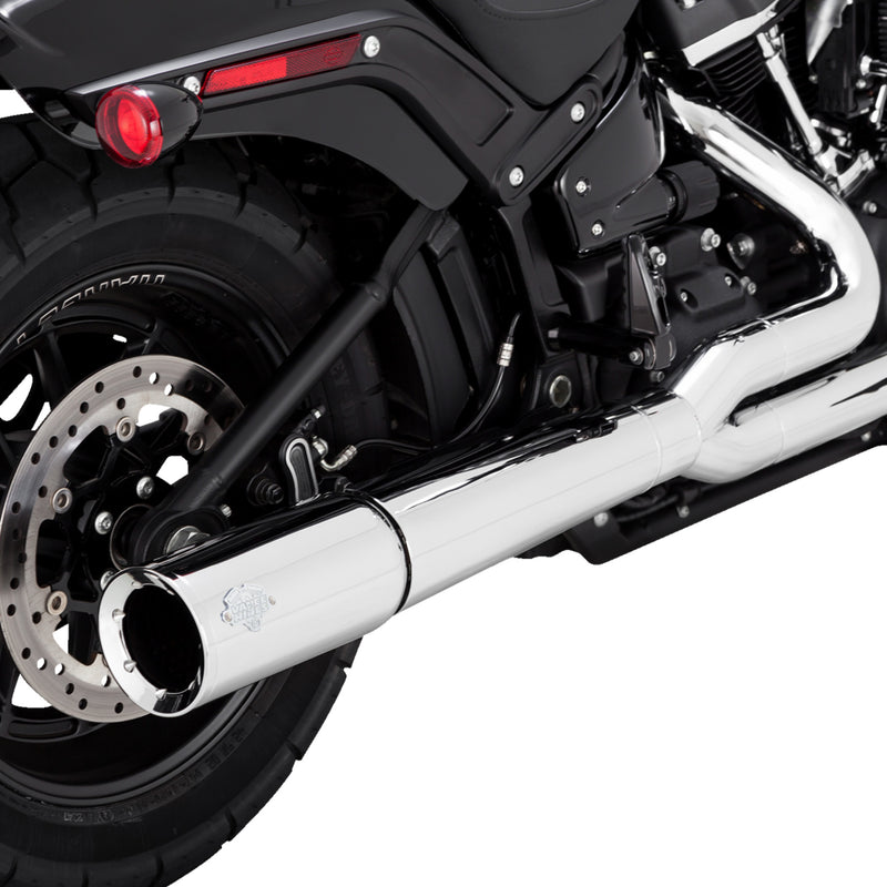 Vance & Hines Pro Pipe 2-Into-1 Exhaust System - 17387 For Harley Softail 2018-2024