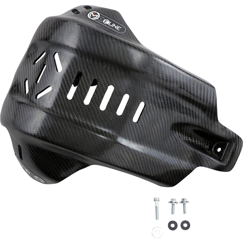 MOOSE OFFROAD 0506-1269 HSP25018 Carbon Fiber Skid Plate honda