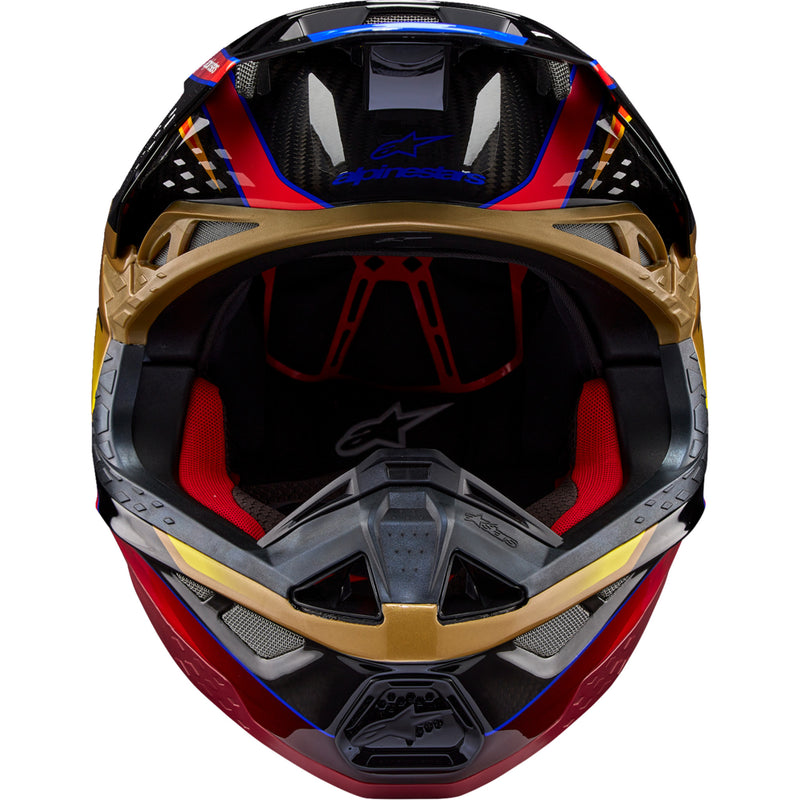 ALPINESTARS Supertech M10 Era MIPS® Helmet - Gloss Gold/Yellow/Rio Red