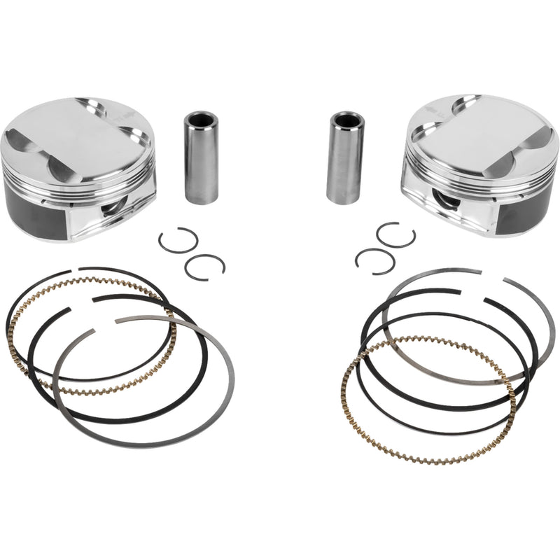 JE Pistons Piston Kit - 398728 For Harley Motorcycles 2017-2024
