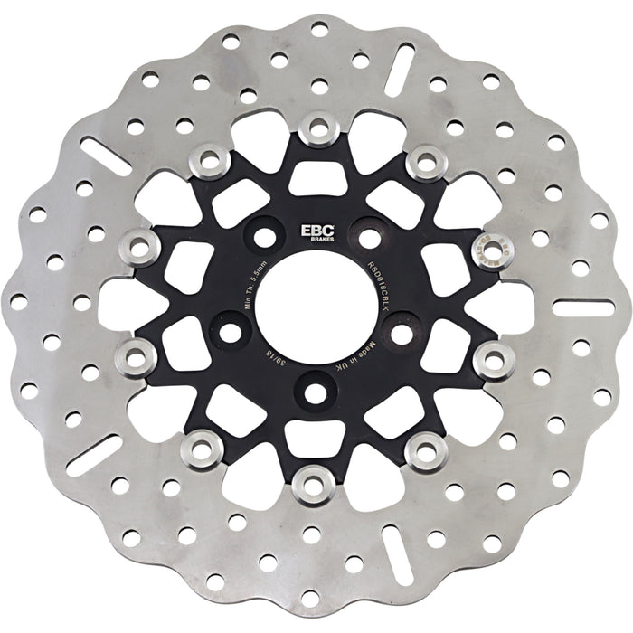 Ebc Brake Rotor - RSD018CBLK For Harley Touring 2000-2023