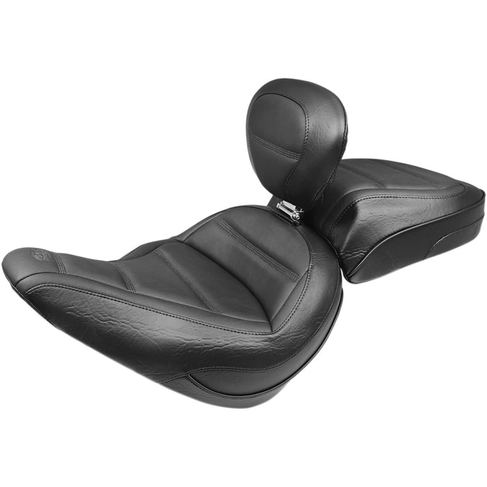 MUSTANG 0802-1115 79026 Passenger Tour Seat — Compatible with Drivers Backrest - Passenger Touring Seat - FLSL