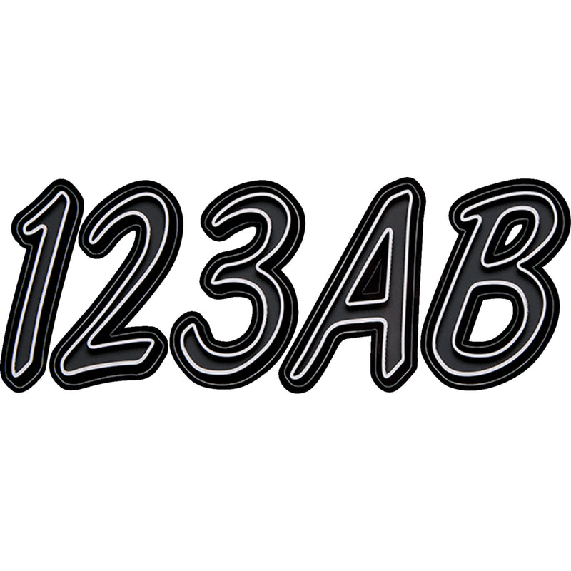 HARDLINE 4320-2553 DGBKG400 Sticker Kit 400 gray/black