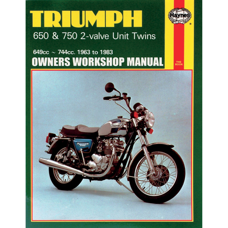 Haynes Service Manual - M122 Triumph Motorcycles 1977-1983