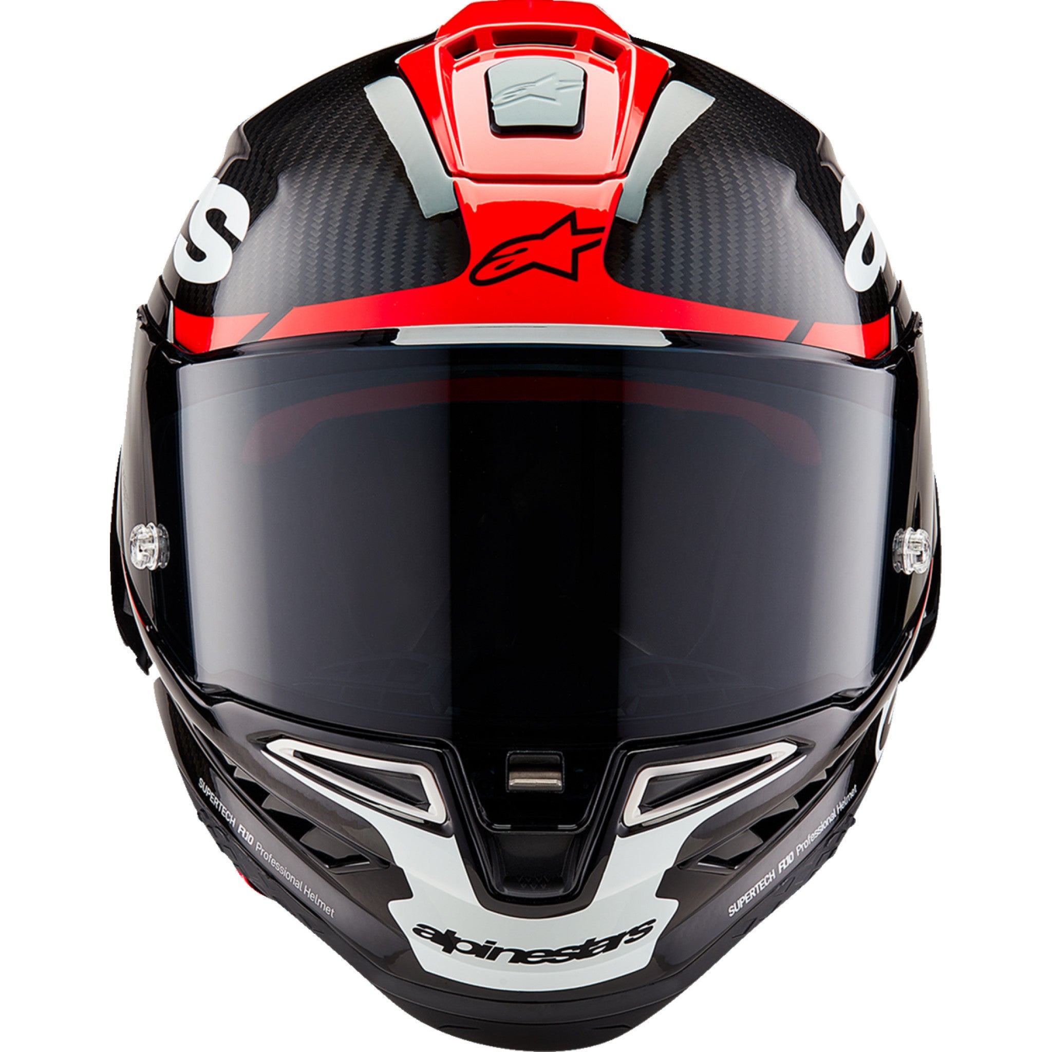 ALPINESTARS Supertech R10 Element Helmet - Carbon/Red/White