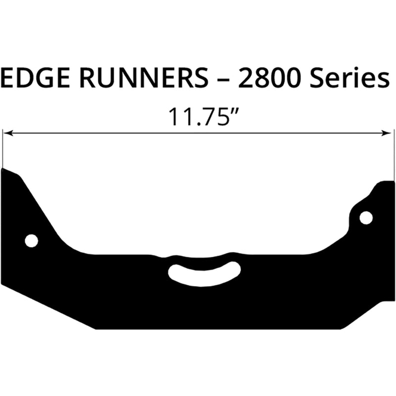 WOODY'S 4612-0370 ETS5-2800 Wearbar Wear Bars - Edge Runner