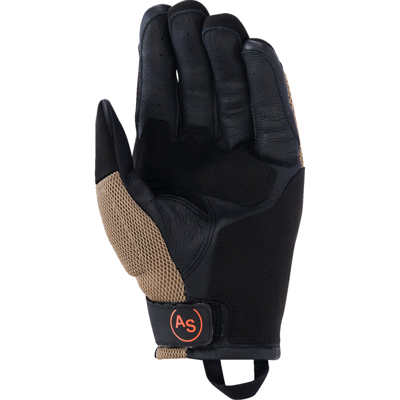 ALPINESTARS Manti Air Gloves Dark - Khaki/Black/Fluo Orange