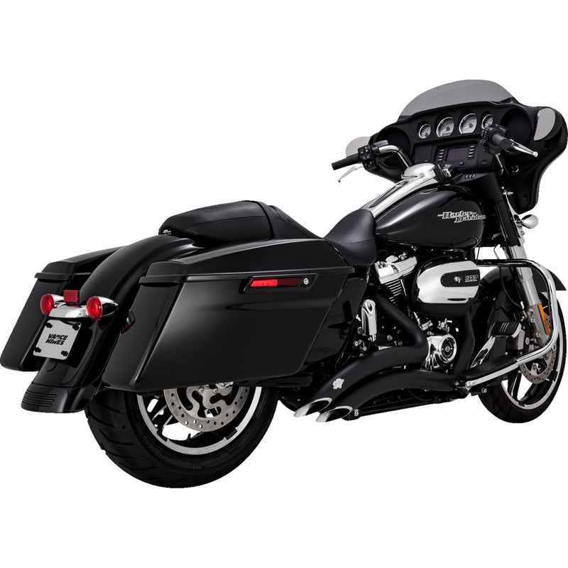 Vance & Hines Big Radius 2-Into-2 Exhaust System - 46373 For Harley Touring 2017-2025