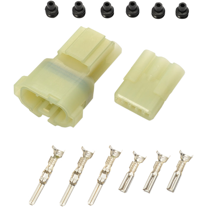 SHINDY 2120-0896 16-623 Universal Water Resistant Multi-Connector Electrical Connectors Multi-Conductor Electrical Connectors - Three-Pin - Water-Resistant